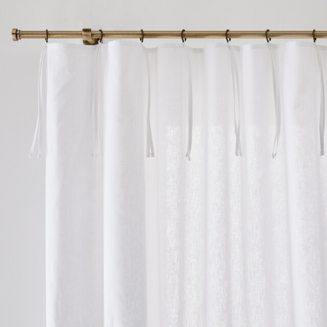 Lincot Knot & Eyelet Finish Curtain - image 1