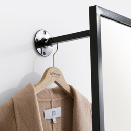Horta Wall Coat Rack with Mirror - thumbnail 3