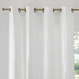 Elba Linen Curtain with Eyelets - thumbnail 1