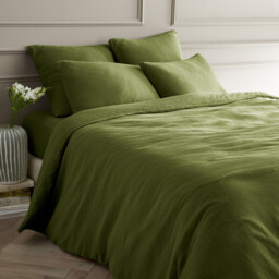 Yafa Organic Cotton Muslin Duvet Cover