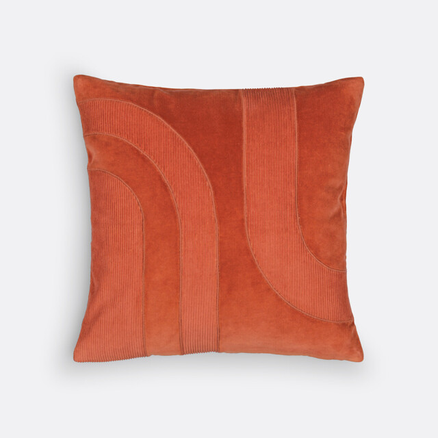 Brimo Graphic Square 40 x 40cm Velvet Cushion Cover - image 1