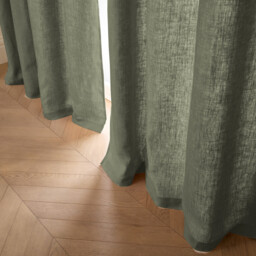 Private Lined Washed Linen Curtain - thumbnail 3