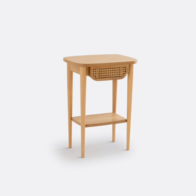 Buisseau Cane Bedside Table - image 1
