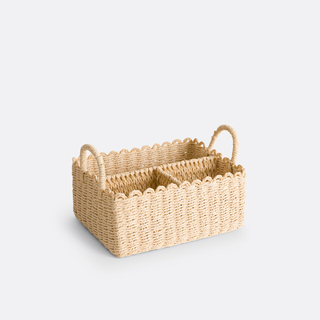 Petalia Woven Paper Storage Basket - image 1
