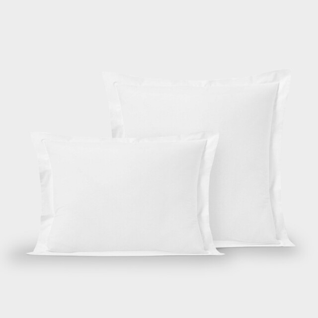 Scenario Flat Ruffle Cotton Pillowcase - image 1