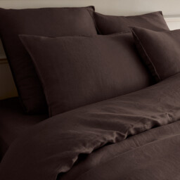 Elina Washed Linen Duvet Cover - thumbnail 3
