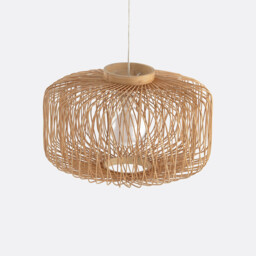 Yaku 44cm Diameter Bamboo Ceiling Light - thumbnail 3