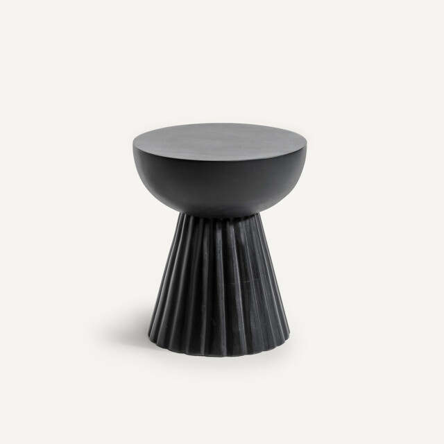 Donato Sofa Side Table in Solid Mango Wood