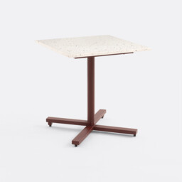Opala Garden Table with Fold-Down Terrazzo Table Top
