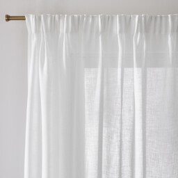 Nyong Voile Panel with Pencil Pleat and Wave - thumbnail 1