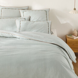 Gillian Washed Cotton Duvet Cover - thumbnail 1