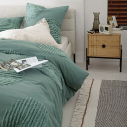 Soren Tufted 100% Cotton Duvet Cover - thumbnail 2