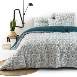 Keyiah Floral Cotton Duvet Cover - thumbnail 1