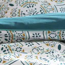 Keyiah Floral Cotton Duvet Cover - thumbnail 2