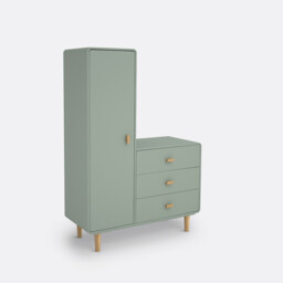 Jimi Child's Wardrobe & Drawers Unit