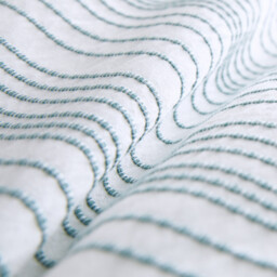 Roma Washed Cotton Percale Duvet Cover - thumbnail 4