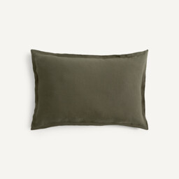 Elina Cushion Cover in Washed Linen - thumbnail 4