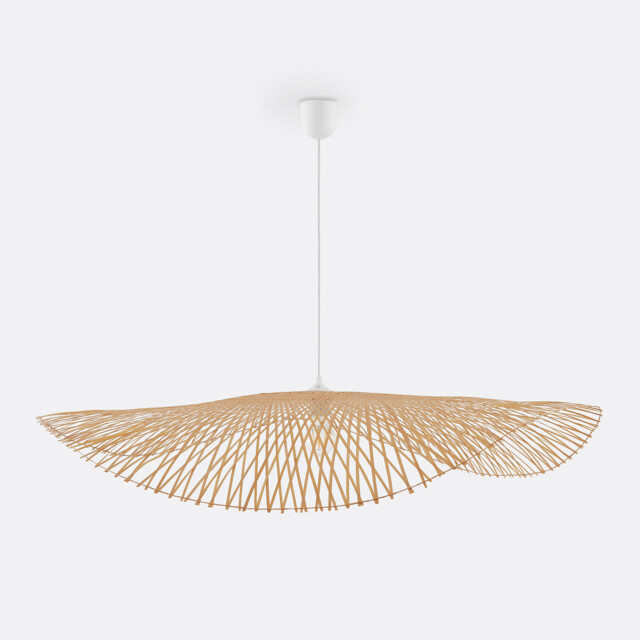 Ezia Lightweight 100cm Diameter Bamboo Ceiling Light Shade - image 1