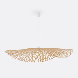 Ezia Lightweight 100cm Diameter Bamboo Ceiling Light Shade
