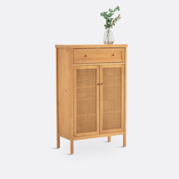 Gabin Solid Pine & Cane Sideboard - thumbnail 3
