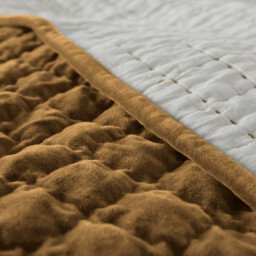 Paulette Cotton Velour Quilt - thumbnail 4