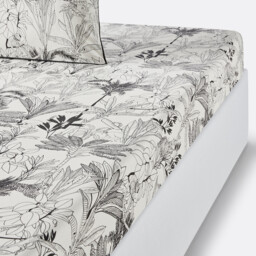 Palmeira 30cm High Cotton Percale Fitted Sheet