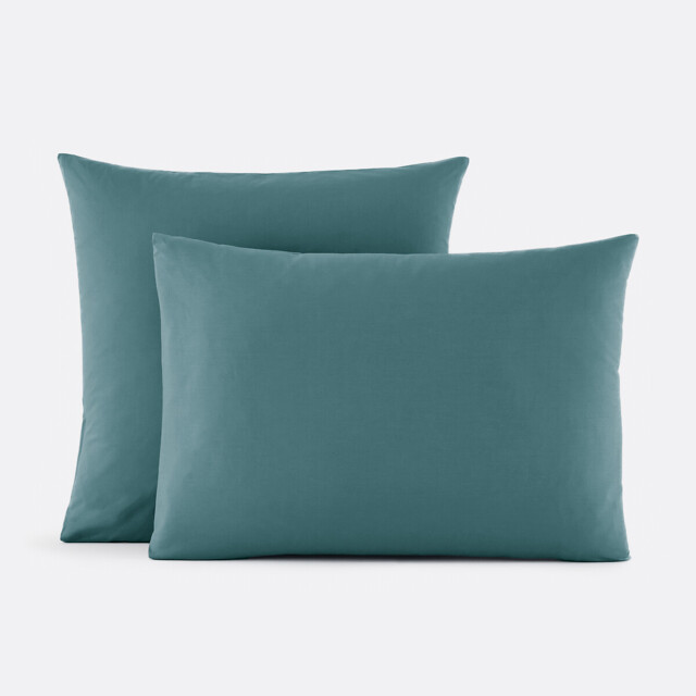 Scenario Plain Cotton Percale 200 Thread Count Pillowcase - image 1