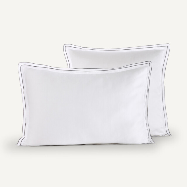 Tucci Organic Cotton Satin and Lyocell Pillowcase - image 1