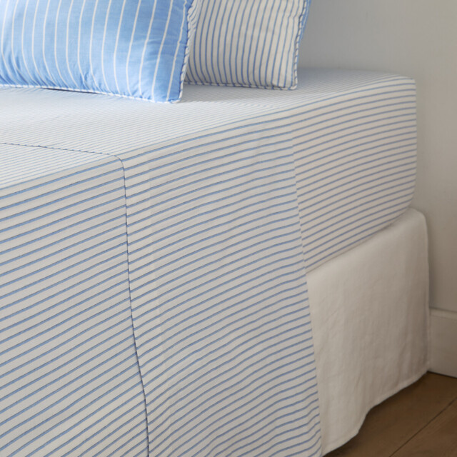 Edward Flat Sheet in Cotton Percale - image 1