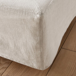 Abella Short Plain Washed Linen Valance - thumbnail 2