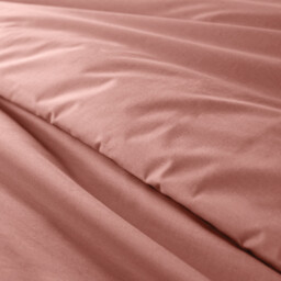 Scenario Plain Organic Cotton Percale Duvet Cover - thumbnail 4