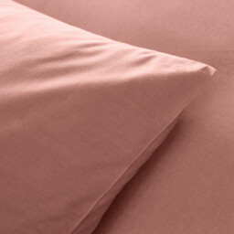 Scenario Plain Organic Cotton Percale Duvet Cover - thumbnail 3