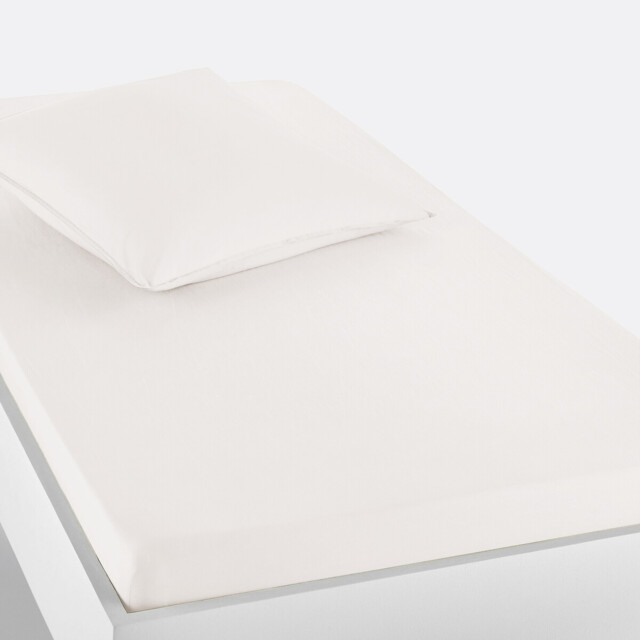 Scenario 100% Washed Cotton Fitted Sheet