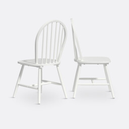Set of 2 Windsor Spindle Back Chairs - thumbnail 2