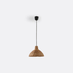 Alaya 26cm Diameter Rattan Ceiling Light - thumbnail 1