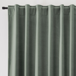 Velvet Thermal Curtain with Hidden Tabs - thumbnail 1