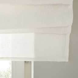 Linen/Cotton Muslin Roman Blind - thumbnail 2