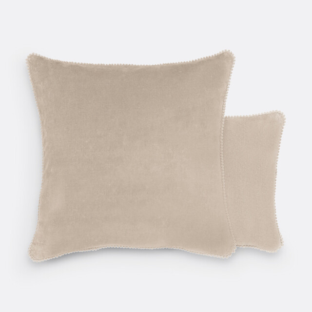 Velvet Linen & Cotton Cushion Cover - image 1