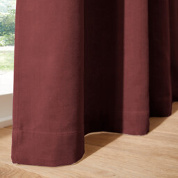 Velvet Curtain with Pencil Pleat and Wave - thumbnail 3