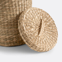 Nove Seagrass Toilet Roll Basket - thumbnail 3