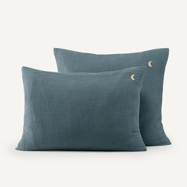 Cuddly Organic Cotton Muslin 200 Thread Count Pillowcase - image 1