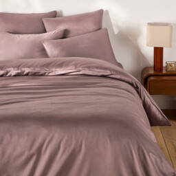 Opale Cotton Satin 350 Thread Count Duvet Cover - thumbnail 3