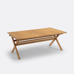 Réalto Acacia Folding Garden Table with 2 Extensions - thumbnail 4