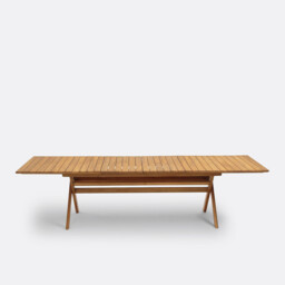 Réalto Acacia Folding Garden Table with 2 Extensions - thumbnail 3