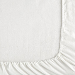 Elina Washed Linen Mattress Topper Fitted Sheet - thumbnail 3