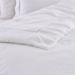 Scala Washed Linen Duvet Cover - thumbnail 2