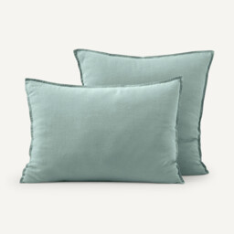 Elina Washed Linen Pillowcase - thumbnail 1