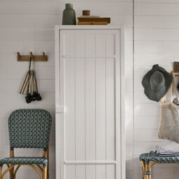 Selfrid Oak Wall-Mounted Coat Rack with 3 Hooks - thumbnail 2