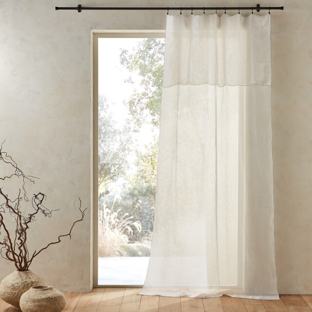 Noctuelle Linen Voile Curtain - image 1