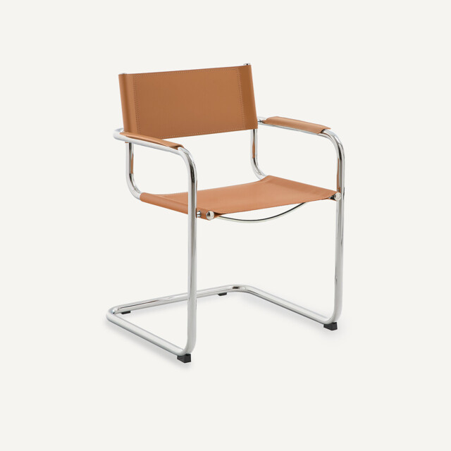 Winset Genuine Split Leather Table Armchair - image 1